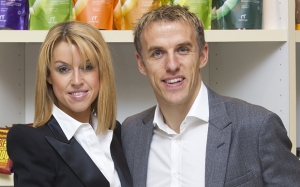 Julie and Phil Neville